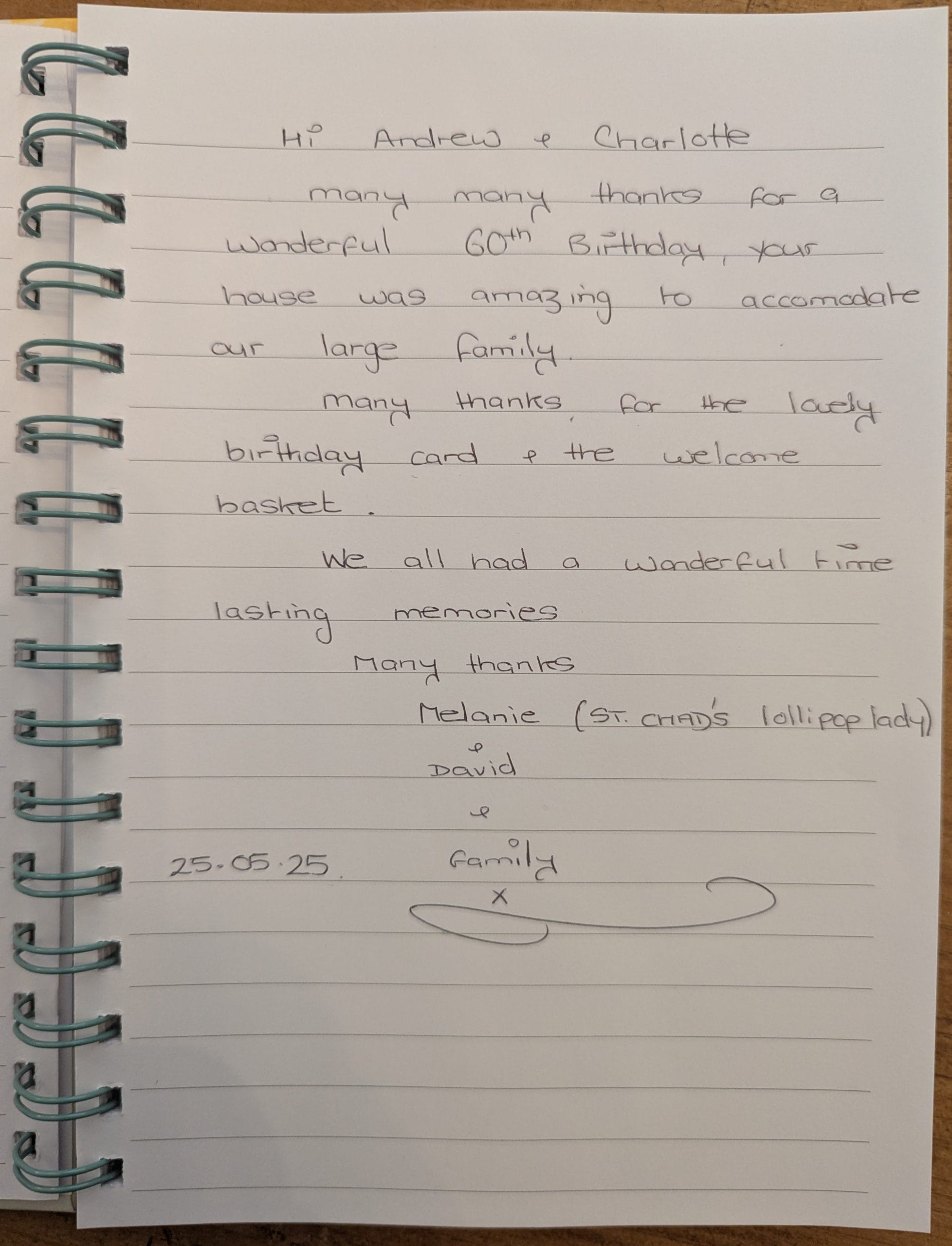 Melanie's 60th birthday celebration at Highcross Corner