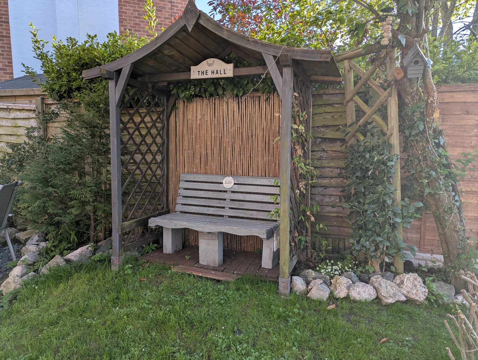 Garden from back gate