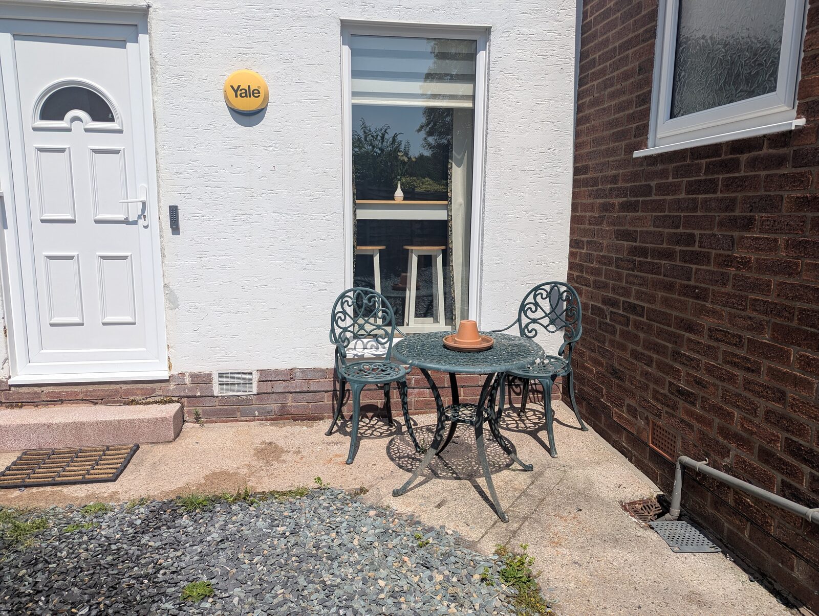 Garden from front gate