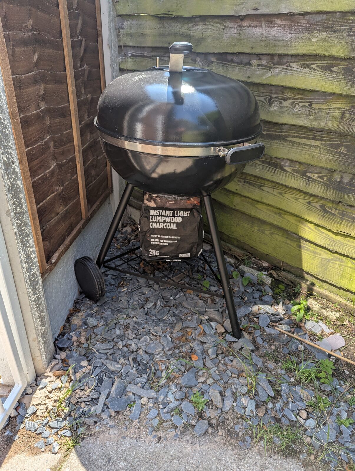 Shelter and barbeque