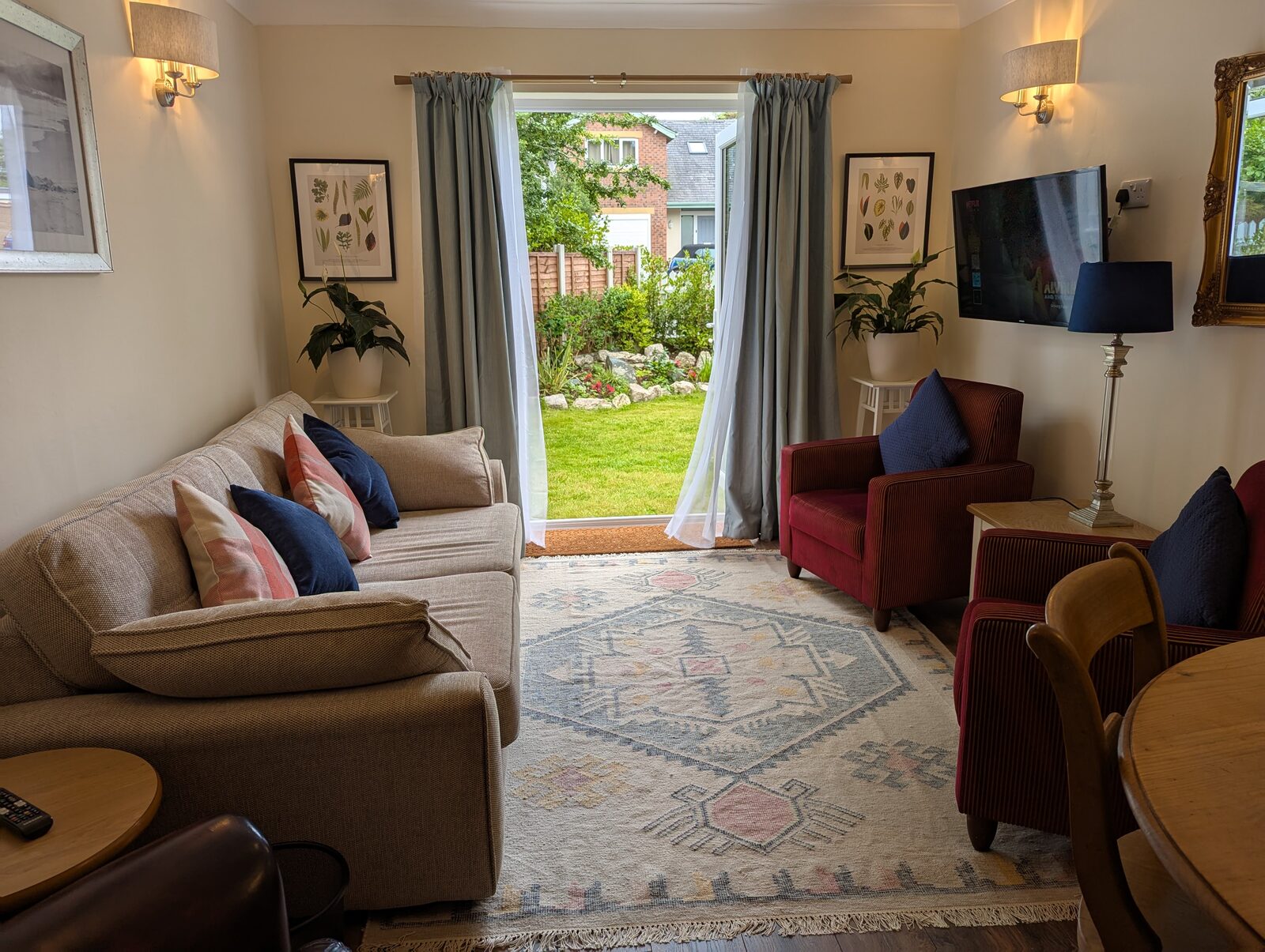 Sitting room bookshelf
