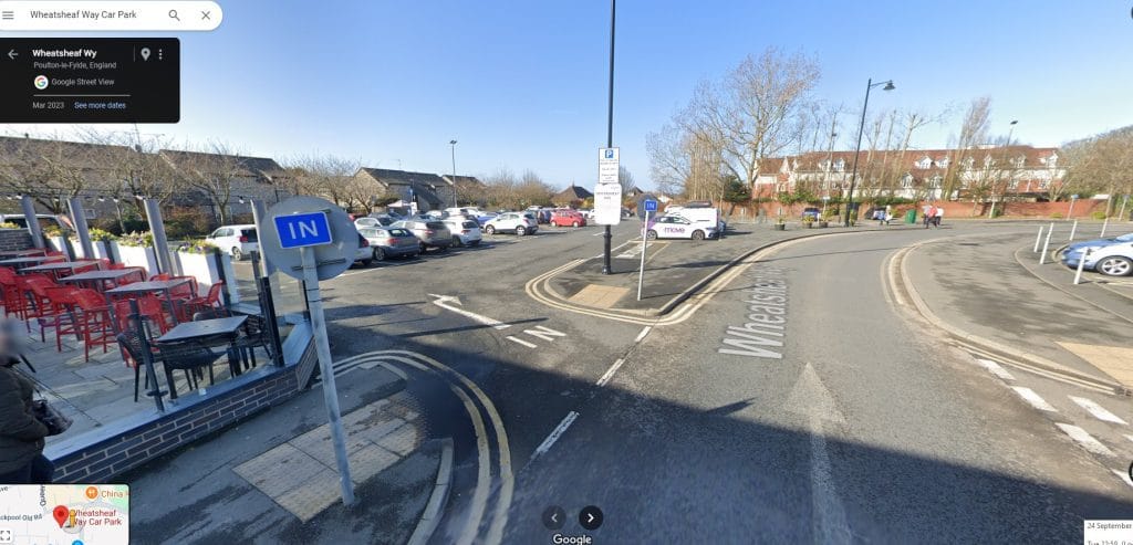 Wheatsheaf Way car park, Poulton-le-Fylde